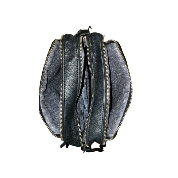 Urban Expressions Black vegan Leather Crossbody Bag - Picture 8 of 13